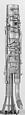 Bass Clarinet in C, Maple, rosewood, brass, Italian or German