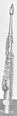 Soprano saxophone in B-Flat, Adolphe (Antoine Joseph) Sax (Belgian, Dinant, Belgium 1814–1894 Paris), unplated brass, wood, French
