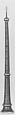 Shawm in F, Wood, pewter or lead, French or  Belgium