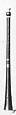 Sopranino Shawm, A. Breuil or Brelet, wood, ivory, French