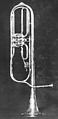 Tenor Valve Trombone in B-flat, Pietro Borsari (active late 19th century), Brass, nickel-silver, Italian