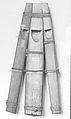 Triple Whistle, red cedar, cord, Native American (Northwest Coast)