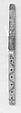 End-blown flute, Yucca wood, wire, resin or wax, Native American (Apache probably)