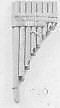 Panpipes, cane, Bolivian