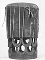 Pahu Hula (drum), Coconut wood, shark skin, Hawai'i