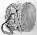 Tab'l Bel Edee, wood, skin, cord, Egyptian