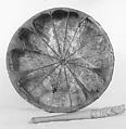 Frame Drum, wood, hide, paint, Native American (Tsa-Tinne?, Northern Athapascan) or (Southern Plains)