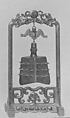 Zhong (bell) and stand, Brass, Chinese