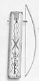 Tsii' Edo' Ai (Apache Fiddle), Lawrence Gotelay, Wood; sinew, horsehair, polychrome, Native American (Apache)