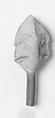 K'el-hitaga'ngo (rattle), wood, paint, pebbles, Native American (Tlingit)