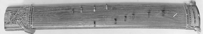 Koto (箏), Wood, mother of pearl, metal, ivory, lacquer, Japanese