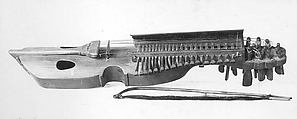 Nyckelharpa Bow, Wood, horsehair, Swedish