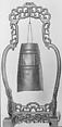 Bo (bell) and stand, Brass, Chinese