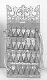 Tabla, wood, metal, ivory, rope, Egyptian