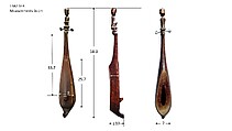 Hasapi, Wood, Indonesia (Sumatra, Toba Batak)