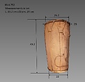 Ketipung (drum), Wood, skin, cane, fiber, Javanese