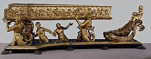 Harpsichord, Michele Todini (Italian, Saluzzo, Piedmont, bapt. 1616–1690, Rome)  , designer, Wood, gilt, ebony, ivory, parchment, Italian (Roman)