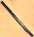 Transverse Flute, Boehm & Mendler, German  German, Wood, silver, German