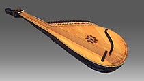 Bandura, Chernihiv Music Workshop Ukrainian, Wood, metal, ivory., Ukranian