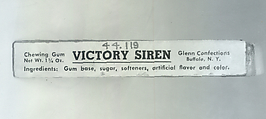 Panpipes, Gum arabic, sugar, softeners, flavoring and coloring agents, American