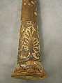 Flute Aztec Pito, clay, copper, Mexican