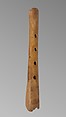 Quena, bone, wax or rubber(?), Native American (Peruvian)