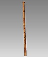 Suling (ring flute), Bamboo, rattan, Javanese (Sunda)