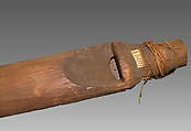 Sk-A'Na, wood (red cedar or spruce), cord, Native American (Skittagetan, Haida)