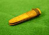 Reed Pipe, wood, cord, resin., Native American (Northwest Coast)