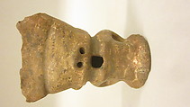 Pottery Whistle, Clay, polychrome, Costa Rican