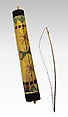 Tsii' Edo' Ai (Apache Fiddle), Agave stalk, paint, horsehair, Native American (Apache)