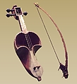 Sārindā, Wood, parchment, gut strings, Indian