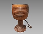 Tombak, Wood, skin or parchment, Iranian (Persian)
