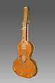 European Double Guitar, copper, Native American (Yakutat Tlinglit)