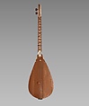 Tanbūr, mulberry, walnut, mother-of-pearl, camel bone, wire, Iranian (Persian)