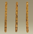 End-blown flute, Wood (Yucca), Native American (Pomo)