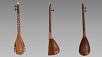 Saz, Wood, inlaid with bone, Turkish or Syrian