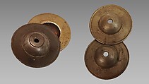 Sagat (zills), 
Brass or bronze, Syrian
