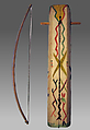 Tsii' Edo' Ai, Lawrence Gotelay, Wood; sinew, horsehair, polychrome, Native American (Apache)