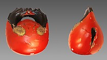 Mokugyo, Wood, lacquer, polychrome, Japanese