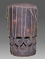 Pahu Hula (drum), Coconut wood, shark skin, Native American (Hawaiian)