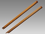 Turali or Silingut  (nose flute), bamboo, rattan, Bornean (poss. Dayak)