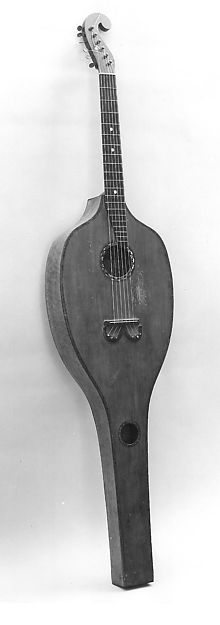 Harp Guitar by Emilius N. Scherr, The Metropolitan Museum of Art