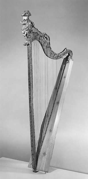 Hooked Harp by an unrecorded maker, The Metropolitan Museum of Art
