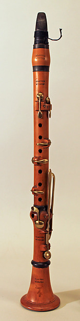 Clarinet in E-flat by Franz Lauter, The Metropolitan Museum of Art