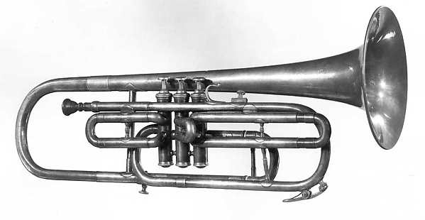 Alto valve trombone in E-flat by August Pollmann, The Metropolitan Museum of Art
