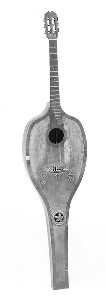 Harp Guitar by Emilius N. Scherr, The Metropolitan Museum of Art