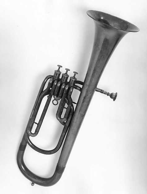 Baritone Saxhorn in B-flat by an unrecorded maker, The Metropolitan Museum of Art