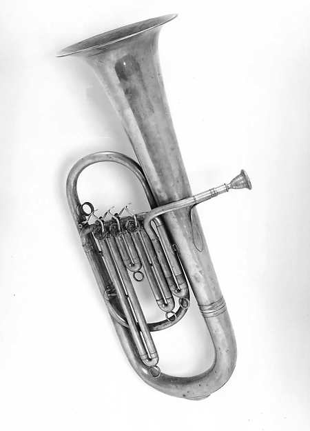 Tenor Saxhorn in B-flat by an unrecorded maker, The Metropolitan Museum of Art