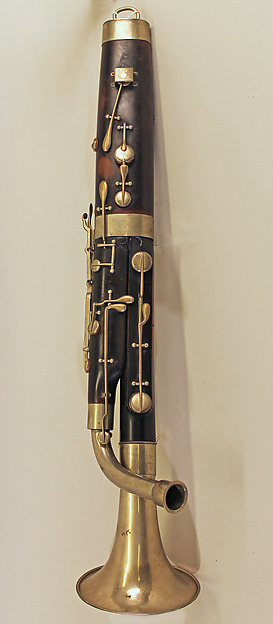 Bass Clarinet in B-flat by Giacinto Riva, The Metropolitan Museum of Art